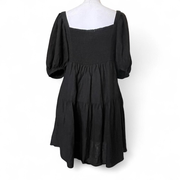 House of Harlow 1960 Black Mini Dress - Picture 3 of 7